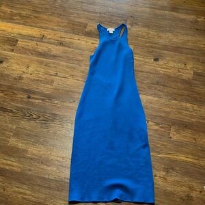 HOUSE OF HARLOW | REVOLVE Blue Backless Halter Midi Maxi Dress Women’s Size m